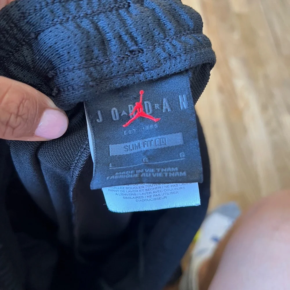Jordan x PSG Paris Saint-Germain Strike Soccer Pants Mens Large Black Slim Fit